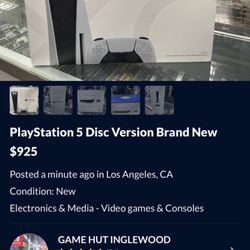 Game Hut - Game Hut marking up the PS5 way past the MSRP guideline for the PS5.