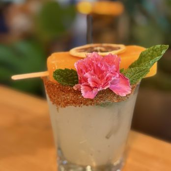 Cocina de Barrio - Mango popsicle margarita - New Mexican Cuisine Near Me - San Diego, California Cocina de Barrio - Mango popsicle margarita - New Mexican Cuisine Near Me - San Diego, California