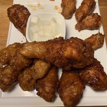 Bonchon Navy Yard - Look at the size of that drumstick!!! - Chicken Wings Near Me - Washington, DC, District of Columbia
