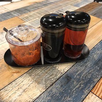 Toro Ramen & Best Thai - New condiment stuff! - Ramen Near Me - Midvale, Utah