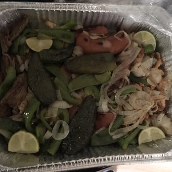 Cesar's Tacos - Dallas - Full size parillada with fajitas, chicken & sausage. Also comes with rice, beans & tortillas enough for 5-6 ppl - Mexican Near Me - Dallas, Texas Cesar's Tacos - Dallas - Full size parillada with fajitas, chicken & sausage. Also comes with rice, beans & tortillas enough for 5-6 ppl - Mexican Near Me - Dallas, Texas