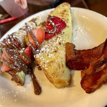 Toast - Kids French Toast (The Krispy Nutella) with Side of Bacon - Breakfast & Brunch Near Me - Bay Shore, New York Toast - Kids French Toast (The Krispy Nutella) with Side of Bacon - Breakfast & Brunch Near Me - Bay Shore, New York