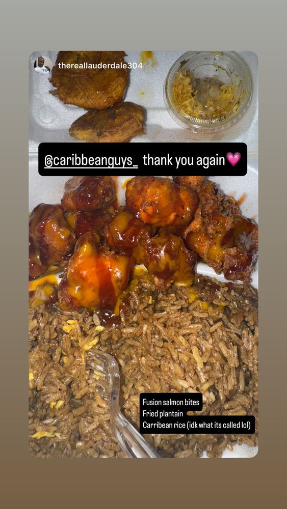 Food from Caribbean Guys