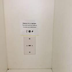 USB charger - nice touch