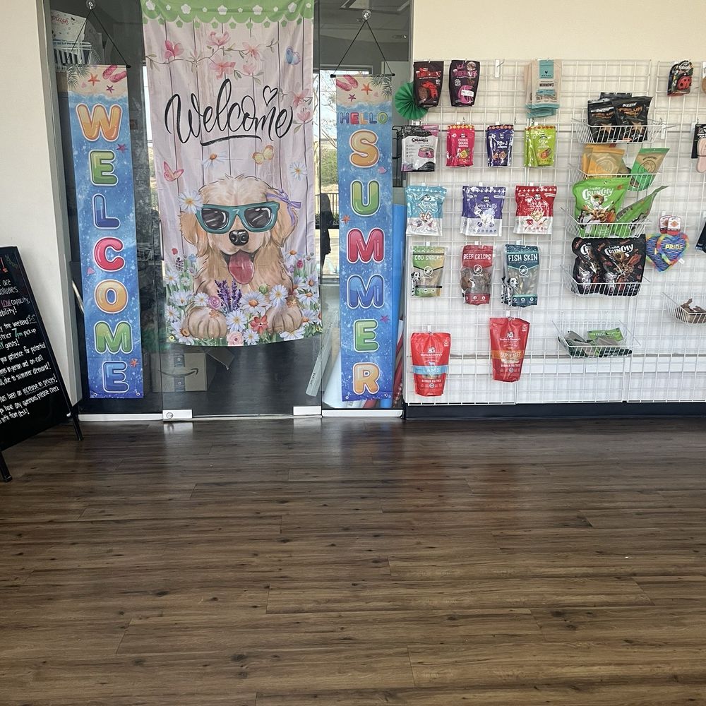 Wag Hotels - Carson - Happenings of events on the wall and art - Pet Training Near Me - Carson, California Wag Hotels - Carson - Happenings of events on the wall and art - Pet Training Near Me - Carson, California