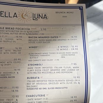 Stella Luna - Proof of the prices on the menu, which are lower than what they charge you. - Breakfast & Brunch Near Me - Big Bear Lake, California Stella Luna - Proof of the prices on the menu, which are lower than what they charge you. - Breakfast & Brunch Near Me - Big Bear Lake, California