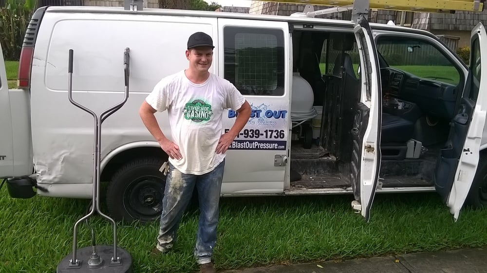 Slide of Blast Out Pressure Cleaning