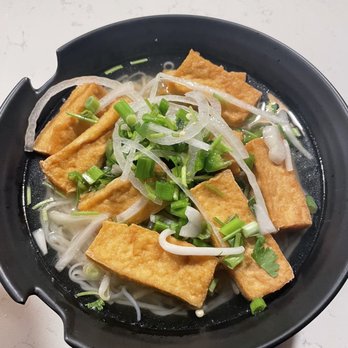 Unphogettable - Large pho, beef broth with fried tofu, and all the toppings! - Vietnamese Near Me - North Bend, Washington Unphogettable - Large pho, beef broth with fried tofu, and all the toppings! - Vietnamese Near Me - North Bend, Washington
