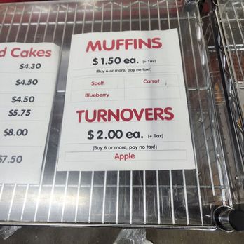 Montmartre Bakery - Muffins and turnovers - Bakeries Near Me - Scarborough, Ontario
