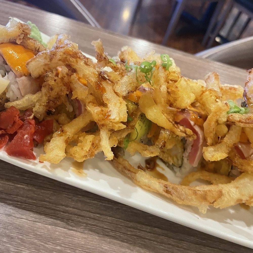 Ahi Sushi - Rosedale Tempura Roll - Sushi Bars Near Me - Bakersfield, California Ahi Sushi - Rosedale Tempura Roll - Sushi Bars Near Me - Bakersfield, California
