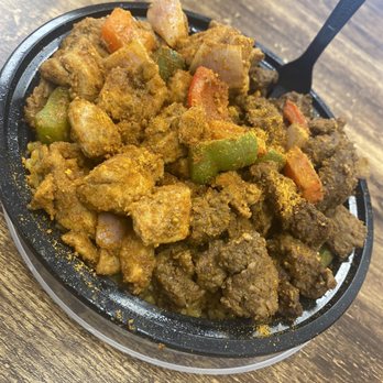 Menu Six Fusion - Suya Chicken/Beef Bowl w/ Jollof Rice - New American Near Me - DeSoto, Texas