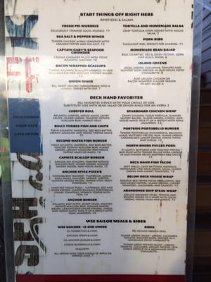Menu photo 3 The Lost Anchor Cavendish, PE