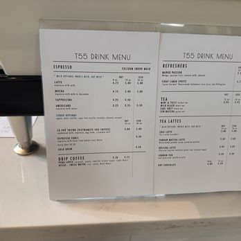 T55 Patisserie - Drink menu - Desserts Near Me - Bothell, Washington T55 Patisserie - Drink menu - Desserts Near Me - Bothell, Washington