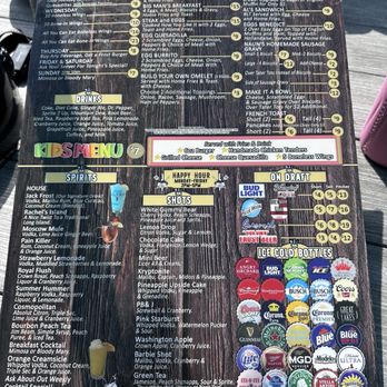 Frost Bar - Menu - American Near Me - Middlefield, Ohio Frost Bar - Menu - American Near Me - Middlefield, Ohio