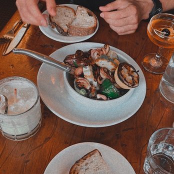 Chez Oskar - Grilled Baby Octopus - French Near Me - Brooklyn, New York