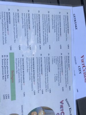 Menu photo 1 VietCuisine City Hanover, NI