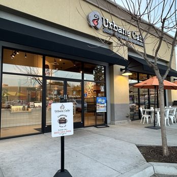 Yelp Elite Experience: Urbane Cafe - Storefront with special parking for online orders. Plenty of outside seating. - Yelp Events Near Me - Bakersfield, California