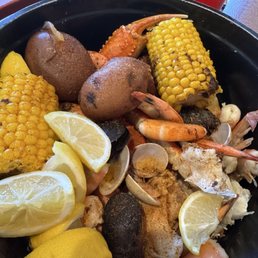 Snow crab & shrimp boil bucket Snow crab & shrimp boil bucket