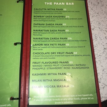 Royal Paan - Paan bar menu - Indian Near Me - Pickering, Ontario Royal Paan - Paan bar menu - Indian Near Me - Pickering, Ontario