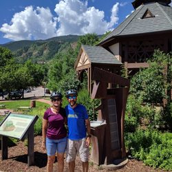 Springs Bike Tours - One of 7 springs in Manitou.
