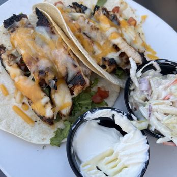 Holy Grail - 08/01/2025 burnt chicken substituted instead of fish tacos - Irish Pub Near Me - Epping, New Hampshire