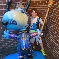 The Peanuts Gang Statues - King Boreas redone!