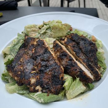 Open Road - Rosslyn - Blacked chicken Cesar Salad (juicy) - American Near Me - Arlington, Virginia Open Road - Rosslyn - Blacked chicken Cesar Salad (juicy) - American Near Me - Arlington, Virginia