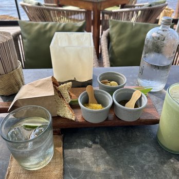 Restaurante Mezzanine - Complimentary bread so good!! - Thai Near Me - Tulum, ROO