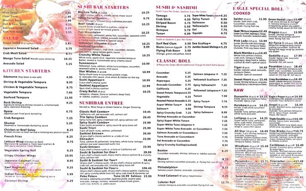 Menu photo 3 Eagle Sushi And Steakhouse Windham, ME Menu photo 3 Eagle Sushi And Steakhouse Windham, ME