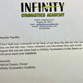 Infinity Gymnastics Academy - Gymnastics Near Me - Brighton, Michigan