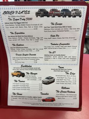 Menu photo 5 Mustang Cafe Albuquerque, NM