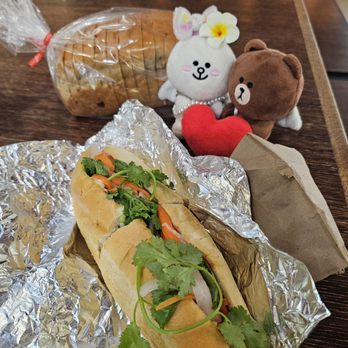 Daily Bread - Raisin Bread and pork Bahn Mi - Bakeries Near Me - Honolulu, Hawaii