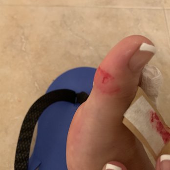 Q Nails and Spa - They are too rough - Nail Salons Near Me - Sandy Springs, Georgia
