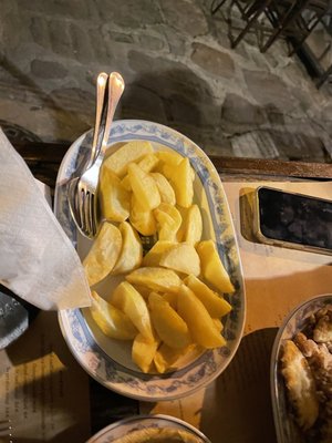 Photo of Adega São Nicolau - Porto, 13, PT. Fried potatoes