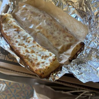 Luigi's Pizza And Pasta - Ridiculously overpriced two tiny bread, sticks - Pizza Near Me - Red Bluff, California