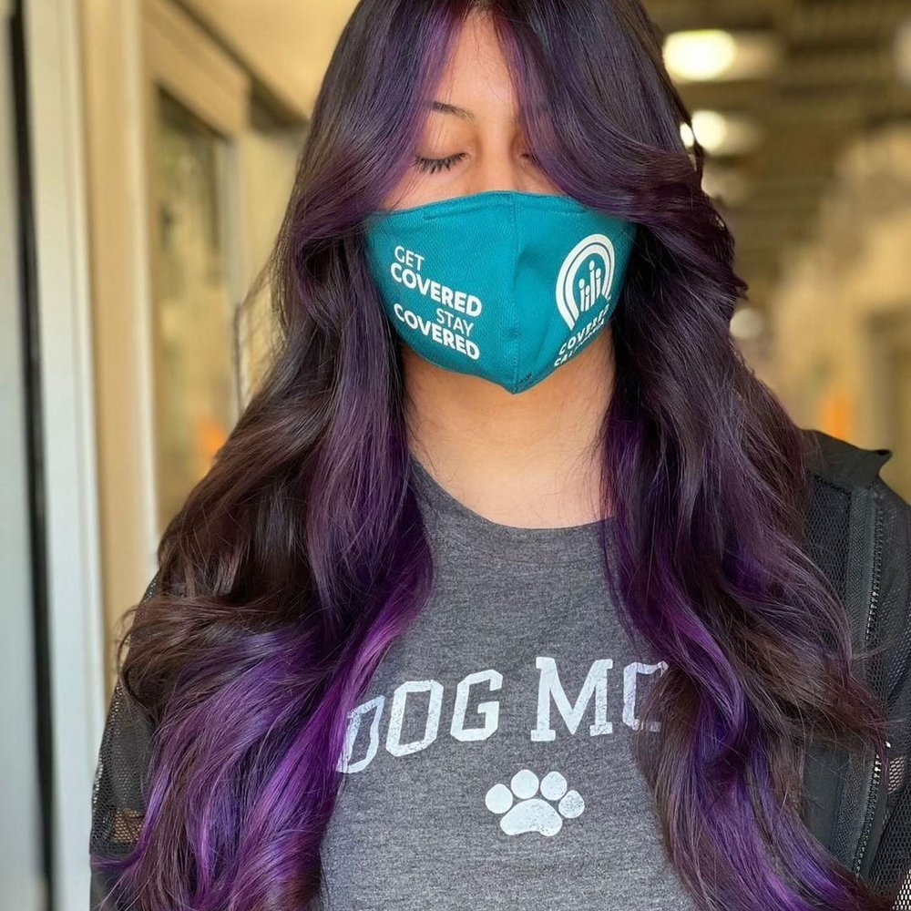 Brian Guy Studio 14 - Purple hair. - Hair Stylists Near Me - Irvine, California Brian Guy Studio 14 - Purple hair. - Hair Stylists Near Me - Irvine, California