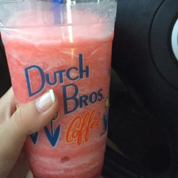 Dutch Bros Coffee - Blended Cherry Rebel! A Rebel is similar to a red bull but it doesn't have the weird after taste. - Coffee & Tea Near Me - Napa, California Dutch Bros Coffee - Blended Cherry Rebel! A Rebel is similar to a red bull but it doesn't have the weird after taste. - Coffee & Tea Near Me - Napa, California
