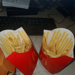 Where's my fries McDonald's I want my money back!