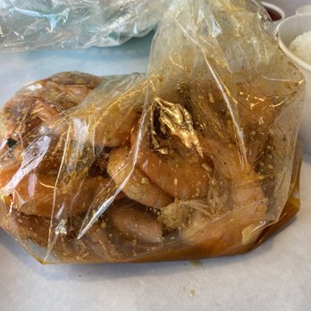 The Boiling Crab - 1 lb of shrimp the whole sha-bang mild - Cajun/Creole Near Me - Torrance, California The Boiling Crab - 1 lb of shrimp the whole sha-bang mild - Cajun/Creole Near Me - Torrance, California