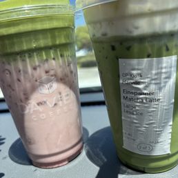 Strawberry Matcha, Einspanner Matcha Latte
