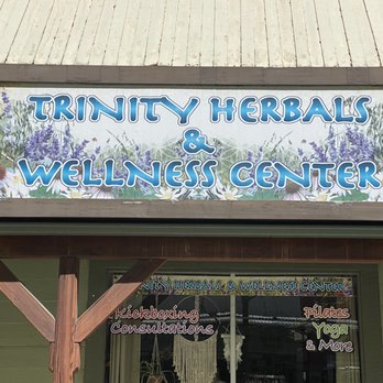 Trinity Herbal’s and Wellness Center - Outside sign - Yoga Near Me - Willow Creek, California