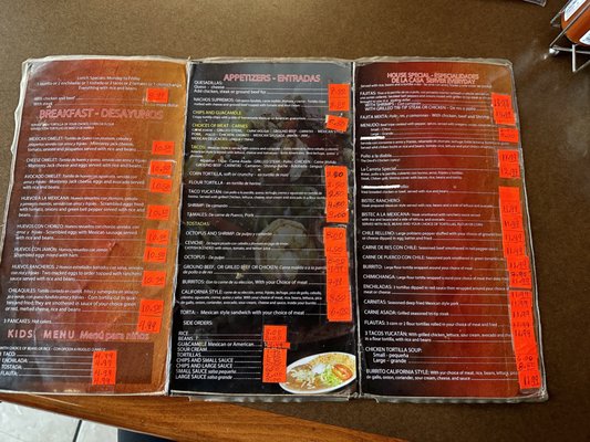 Menu photo 1 La Carreta Rosa Council Bluffs, IA