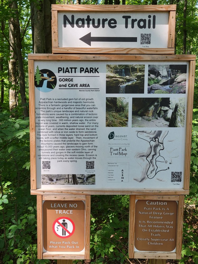 Piatt Park - Trail signage - Parks Near Me - Woodsfield, Ohio Piatt Park - Trail signage - Parks Near Me - Woodsfield, Ohio
