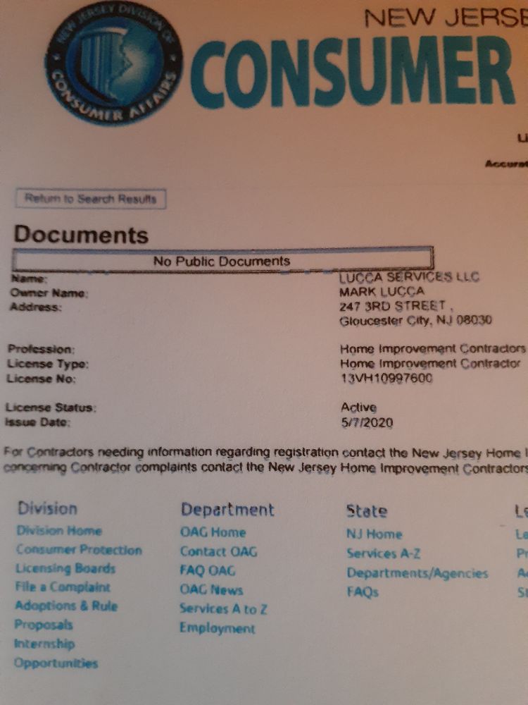 Slide of Lucca services