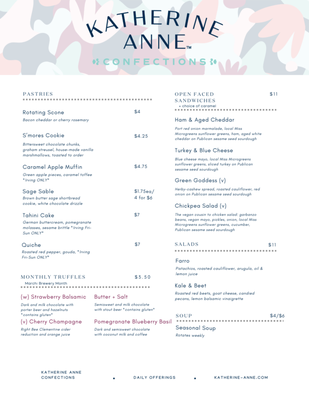 Menu photo 3 Katherine Anne Confections Chicago, IL Menu photo 3 Katherine Anne Confections Chicago, IL