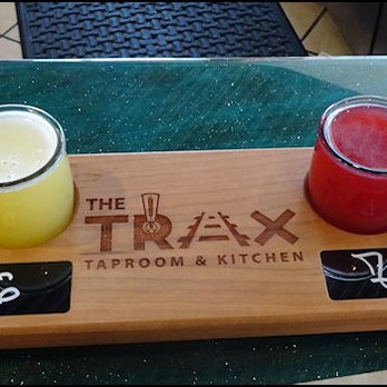 The Trax Taproom and kitchen - Shortly after my amazing lunch arrives, I ordered a second "flight" of beer. - Pubs Near Me - Roseville, California The Trax Taproom and kitchen - Shortly after my amazing lunch arrives, I ordered a second "flight" of beer. - Pubs Near Me - Roseville, California
