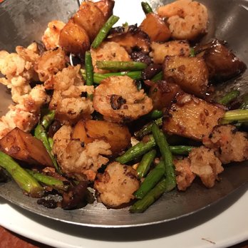 P.F. Chang's - Hard potatoes in the surf and turf not good at all - Asian Fusion Near Me - Lombard, Illinois