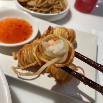 Noodle St - Potato string wrap shrimp - Noodles Near Me - Irvine, California