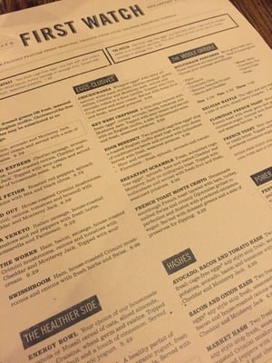 Menu photo 8 First Watch Gaithersburg, MD