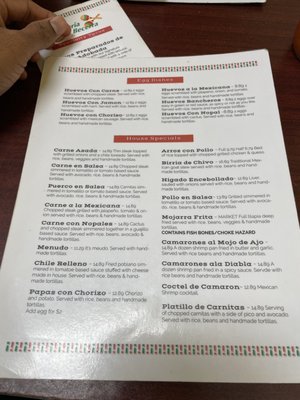 Menu photo 2 Taqueria Becerra Versailles, KY